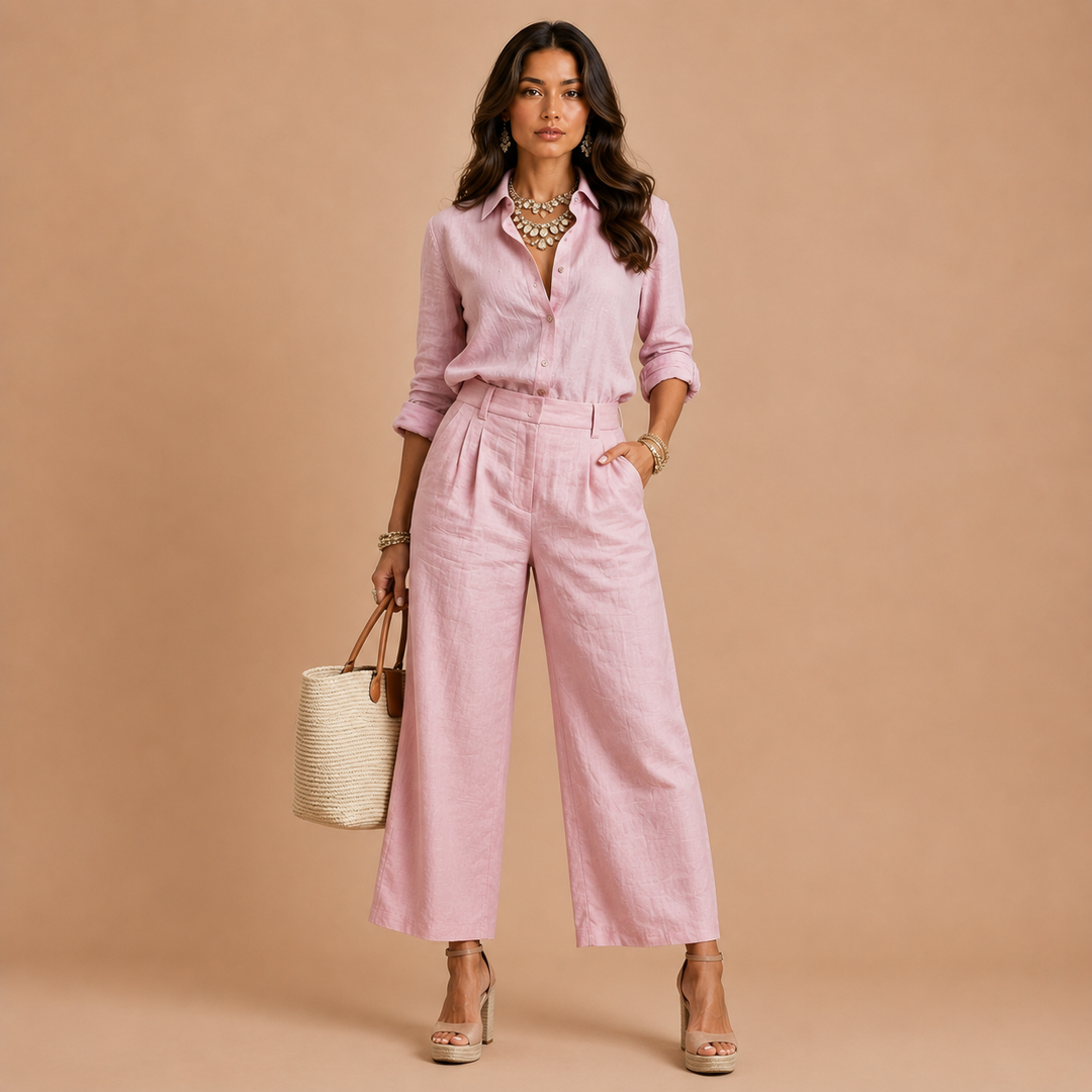 Isadora - Pink Casual Chic