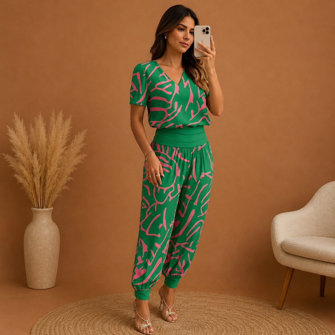 Irmelinda - Elegant Blouse and Trouser Collection