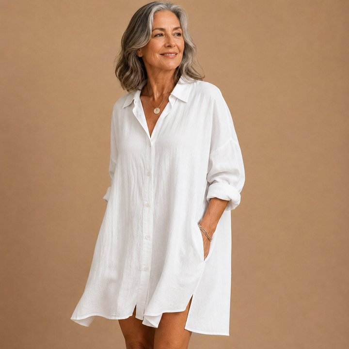 Clara - Linen Everyday Shirt