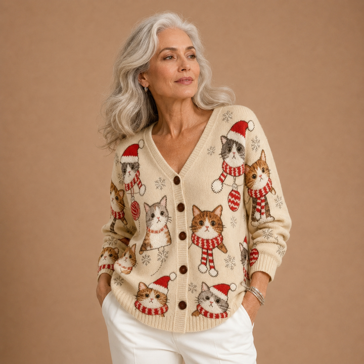 Charlotte | Comfortable Knitted Cardigan with Buttons