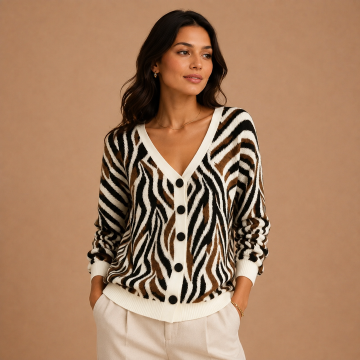Katerina | Comfortable Knitted Cardigan with Buttons