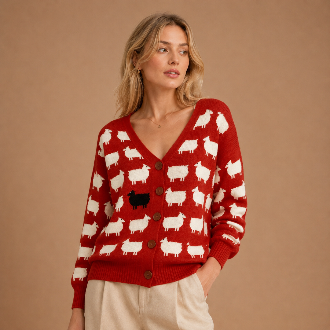 Elizabeth | Comfortable Knitted Cardigan with Buttons