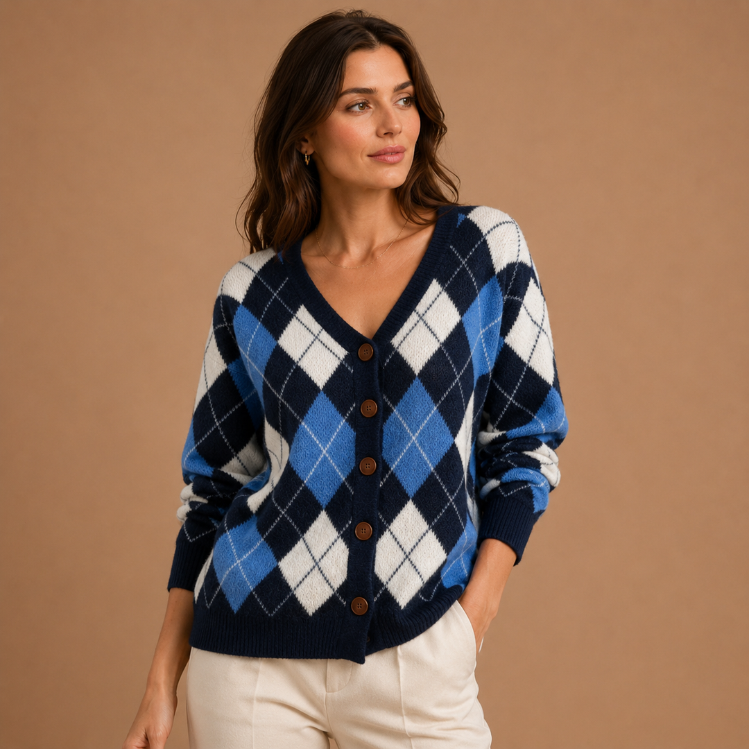 Frieda | Comfortable Knitted Cardigan with Buttons