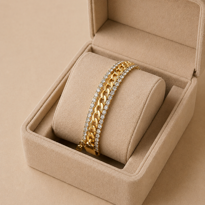 Vela Bracelet | Gold