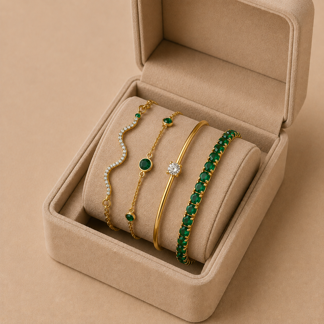 Total Bracelets Exquisite Emerald