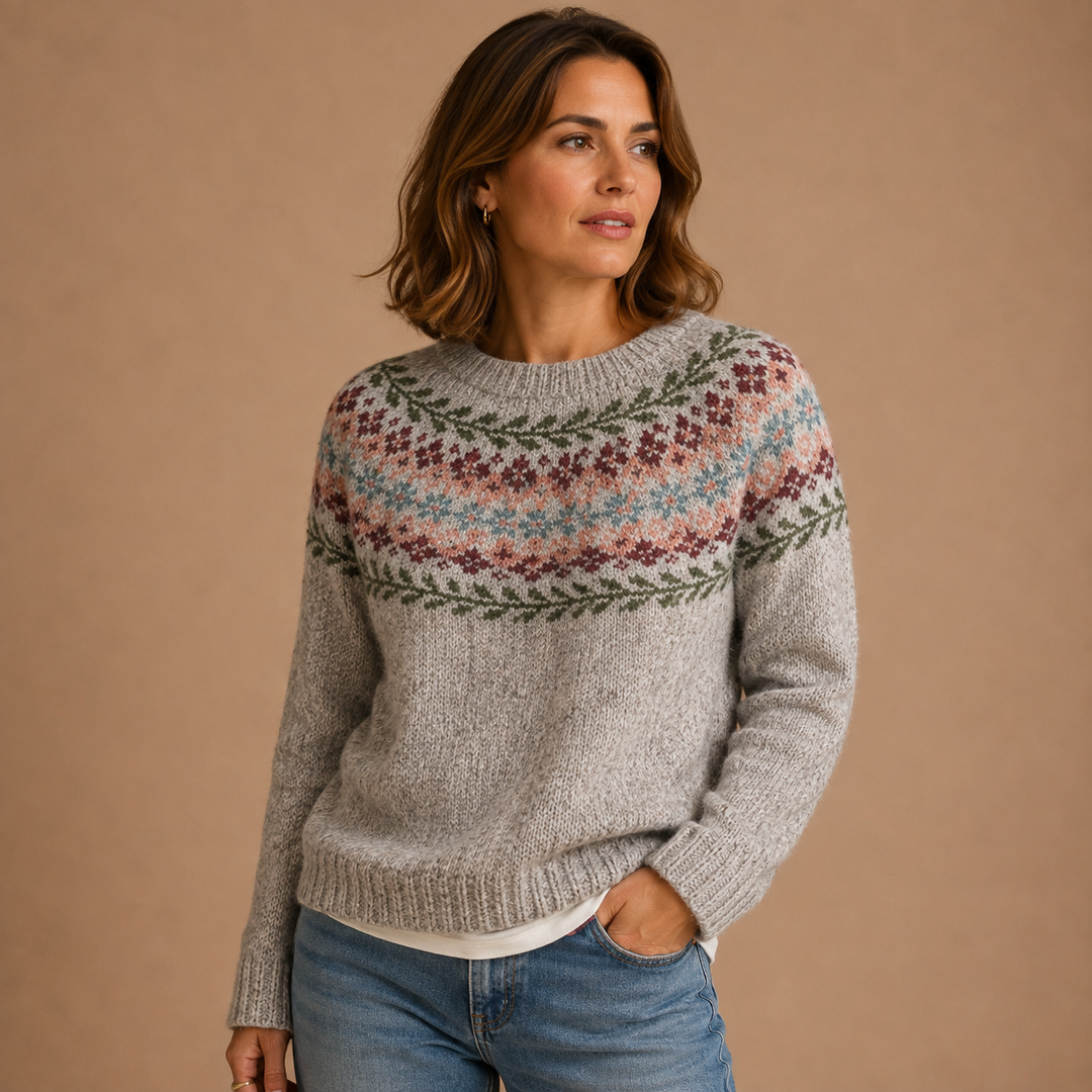 Chelsea | Retro Knitted Sweater