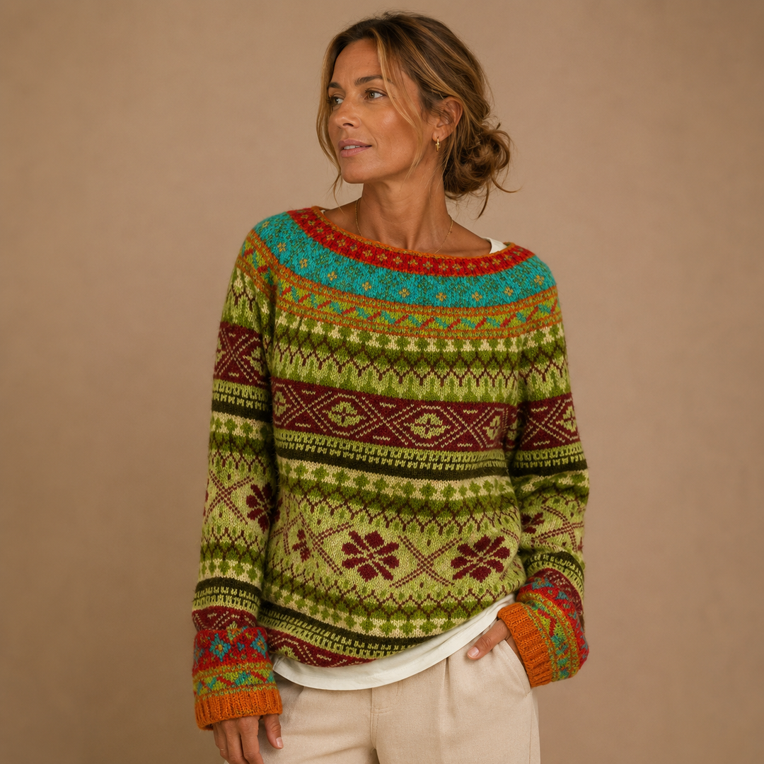Kaitlyn | Vintage Knitted Sweater