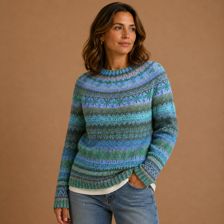 Bethany | Retro Knitted Sweater