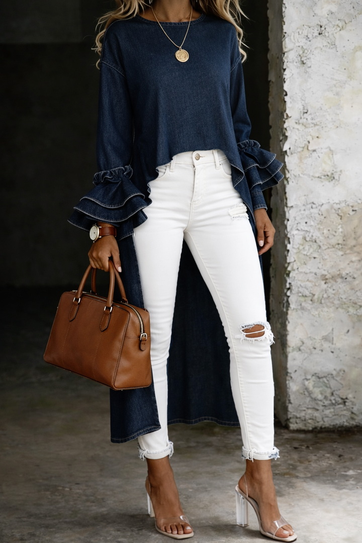 Vânia - Relaxed Denim Shirt