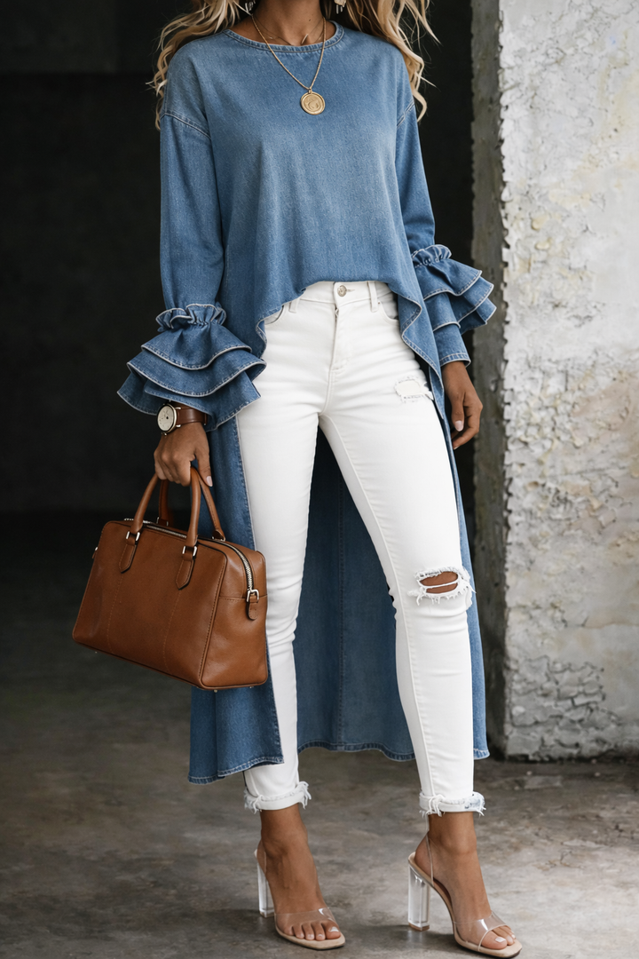 Vânia - Relaxed Denim Shirt