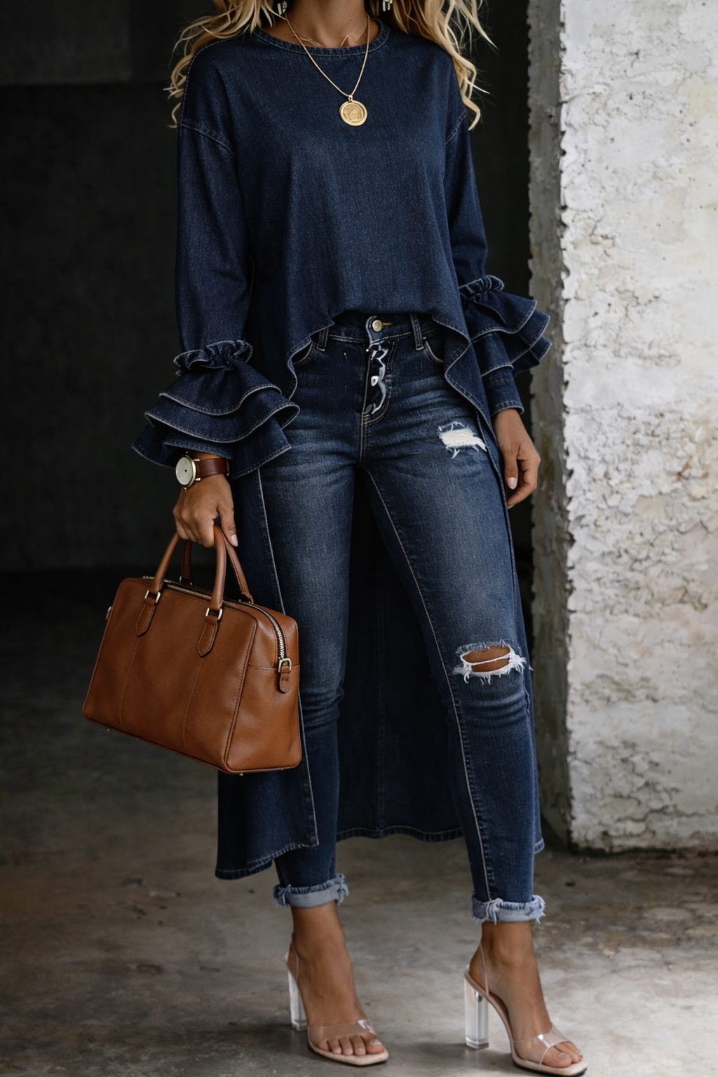 Vânia - Relaxed Denim Shirt
