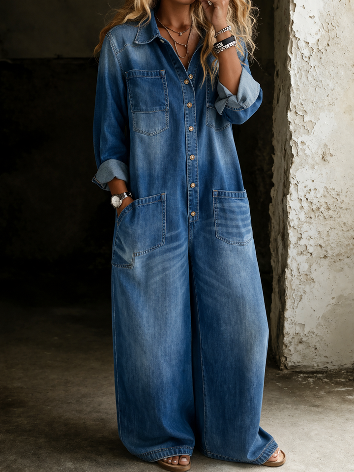 Patrícia - Relaxed Fit Casual Jumpsuit
