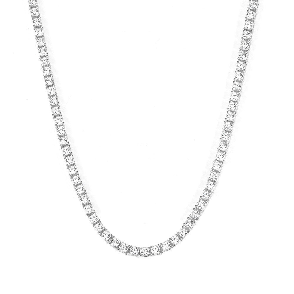 Gold Tennis Necklace