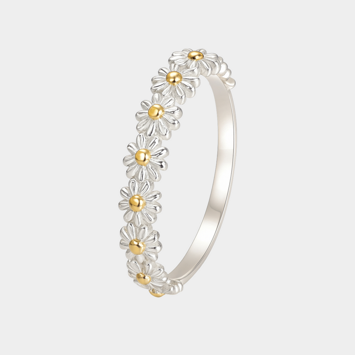 Florentina - Silver Flower Ring