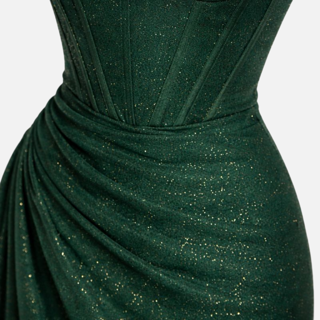 Lívia | Maxi Dress with Corset Design and Delicate Straps