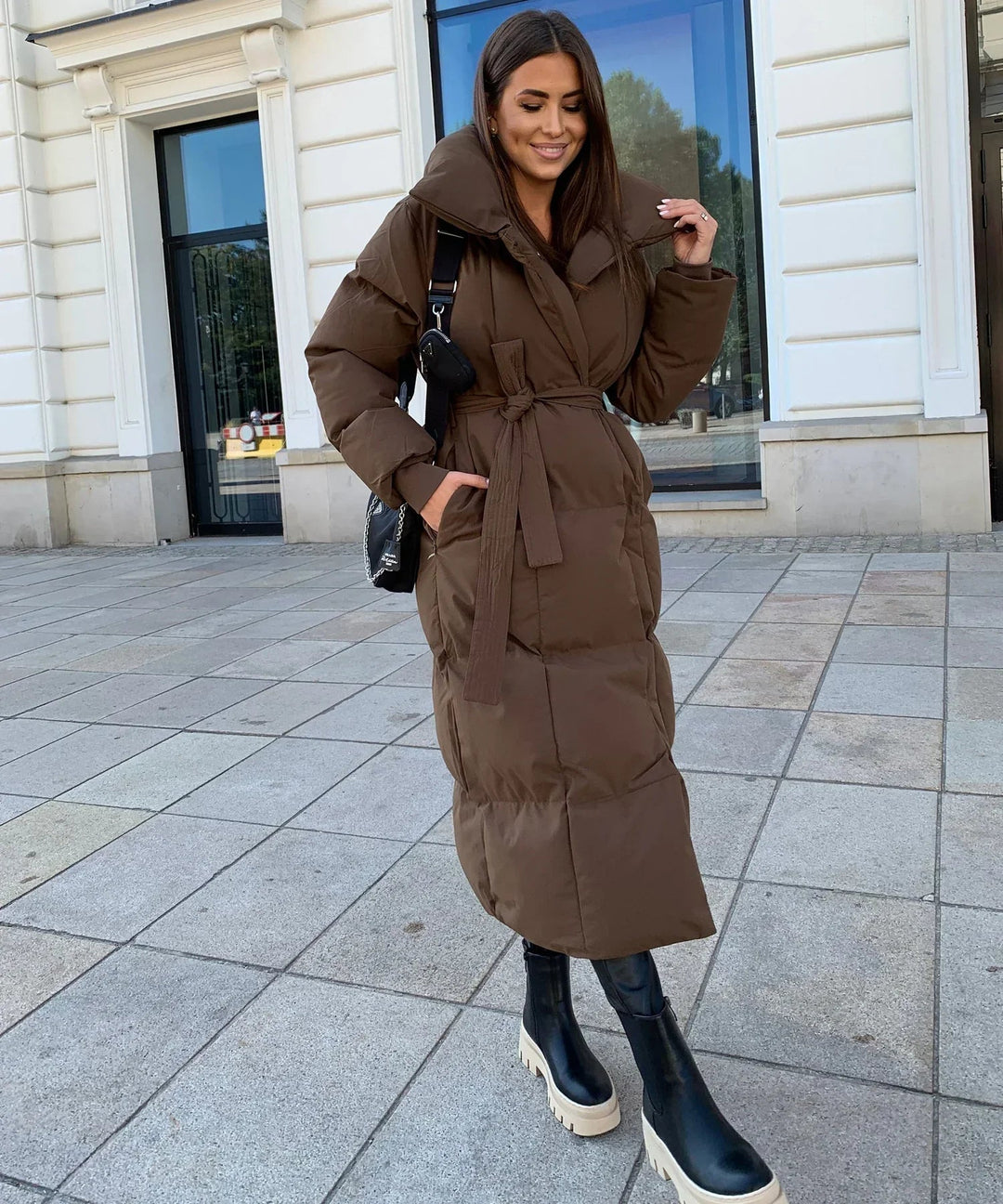 Cozy Women's Long Puffer Jacket