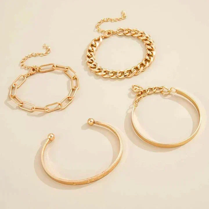 Élan Mercier Bracelet Set | Gold