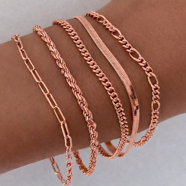 Ellis Renier Bracelet Set | Gold