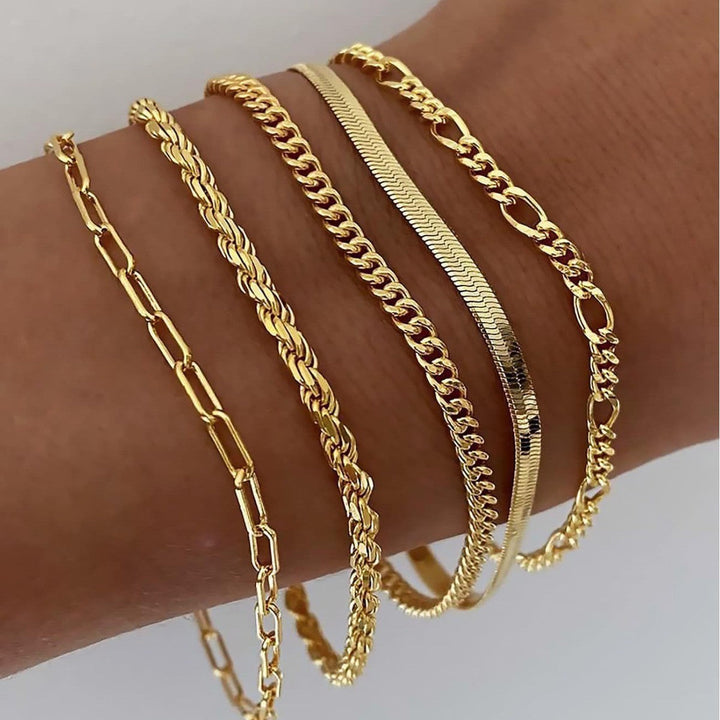 Ellis Renier Bracelet Set | Gold