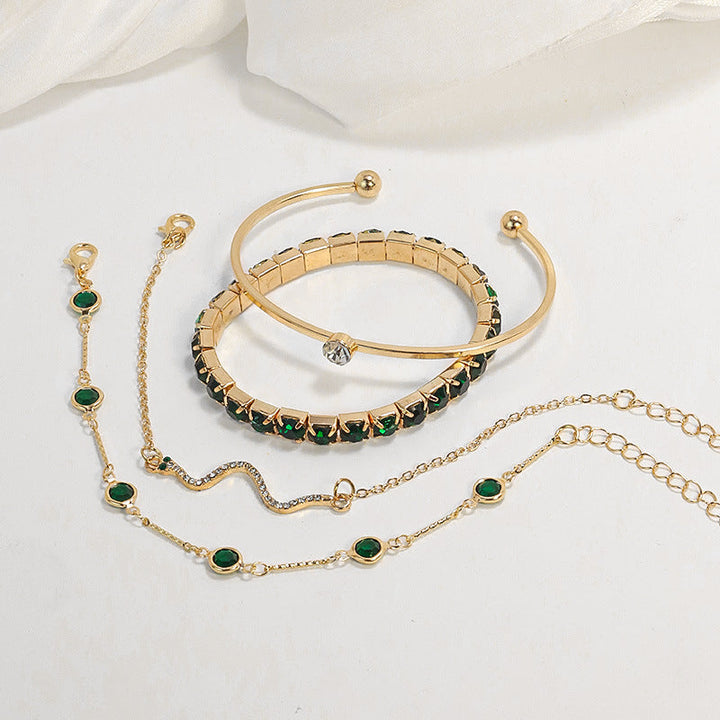 Total Bracelets Exquisite Emerald
