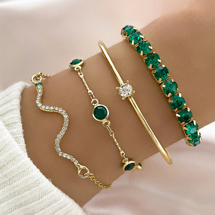 Total Bracelets Exquisite Emerald