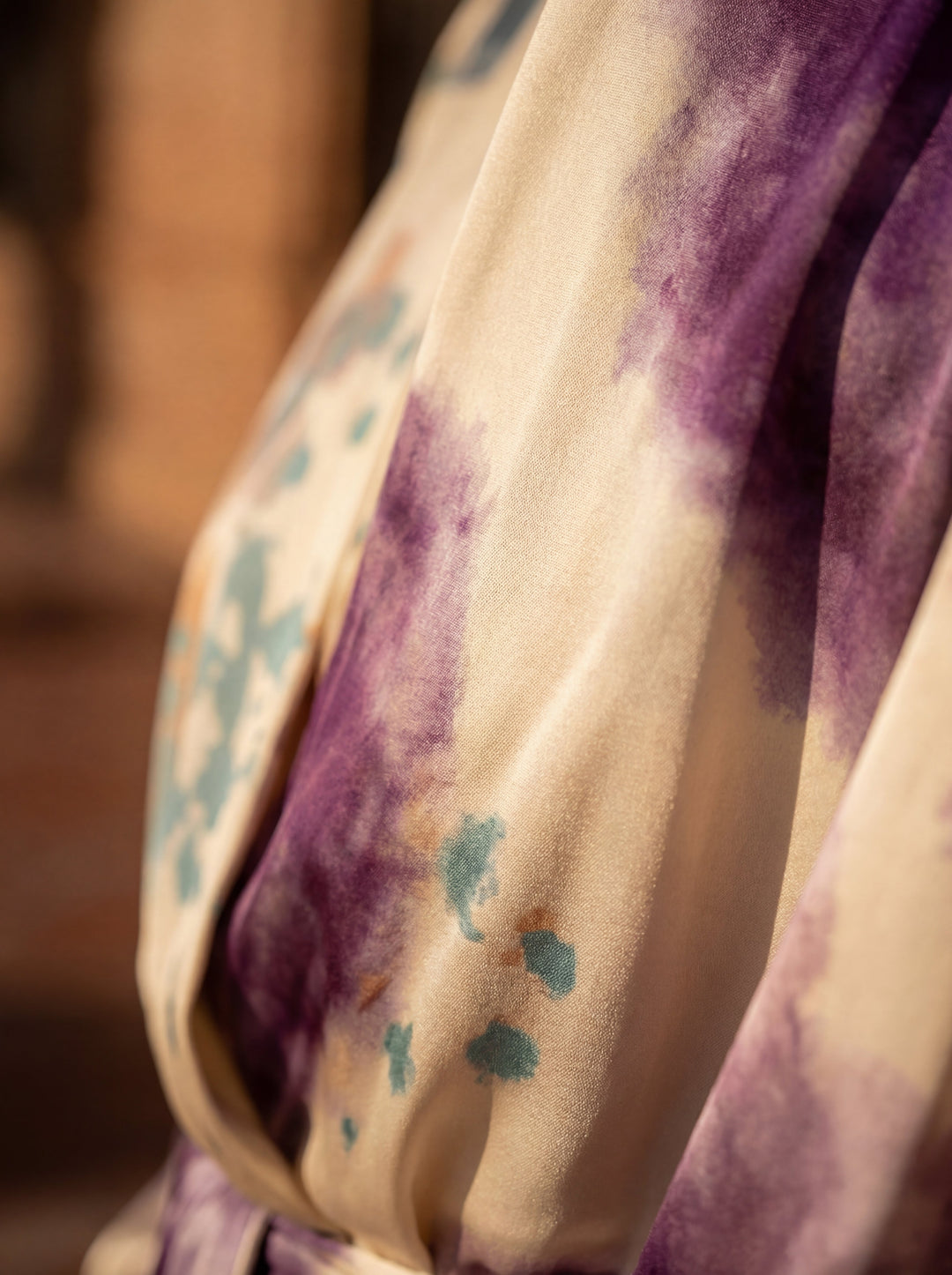 Vila Moura - Dress with V-Shaped Neckline