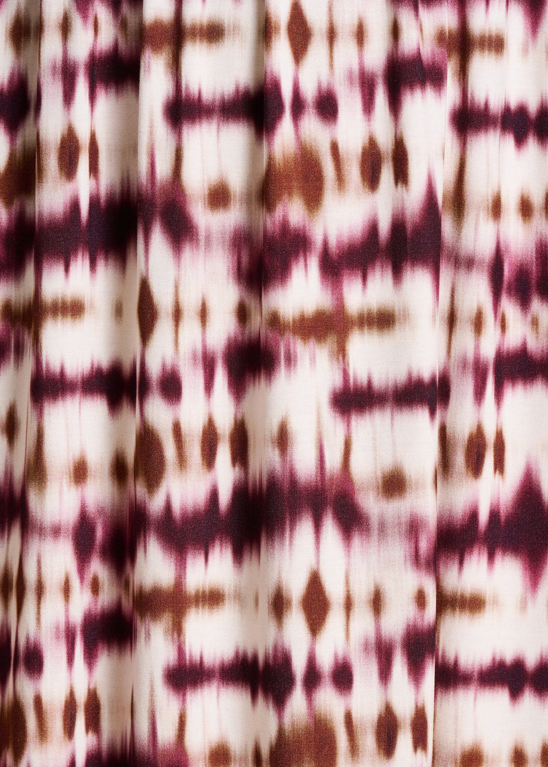 Beatriz | V-Neck Midi Dress in Tie-Dye