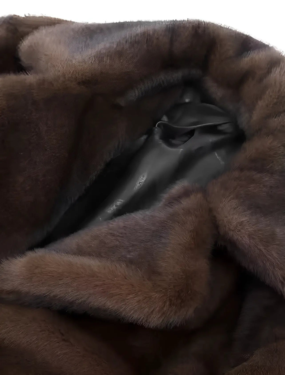 Women's Long Winter Coat Featuring Faux Fur