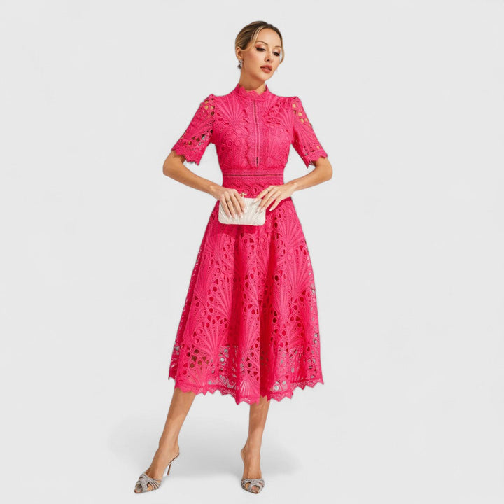 Lydia - Sophisticated Lace Slip Dress for Women