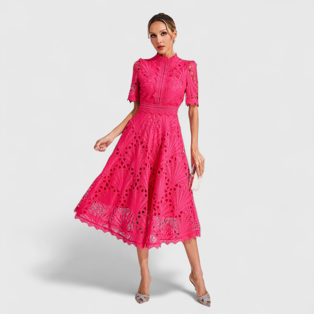 Lydia - Sophisticated Lace Slip Dress for Women
