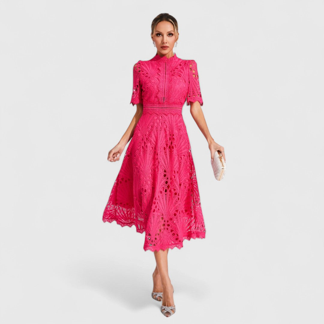 Lydia - Sophisticated Lace Slip Dress for Women