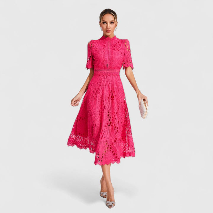 Lydia - Sophisticated Lace Slip Dress for Women