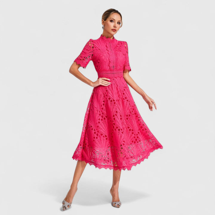 Lydia - Sophisticated Lace Slip Dress for Women