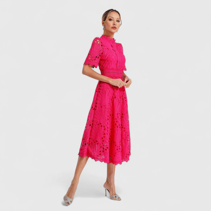Lydia - Sophisticated Lace Slip Dress for Women
