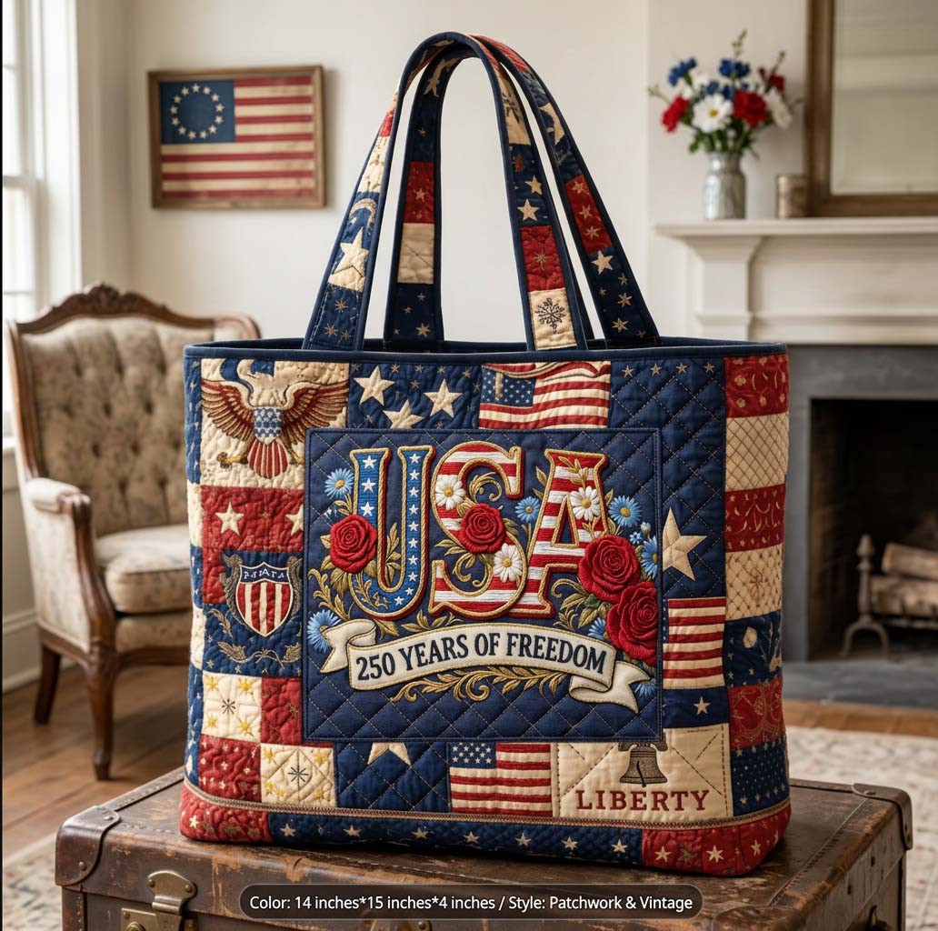Liberty Bloom Tote Bag with Embroidery GFTOHD14492