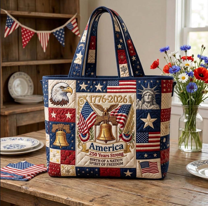 Heritage Embroidered Tote Bag - Model GFTOHD14493