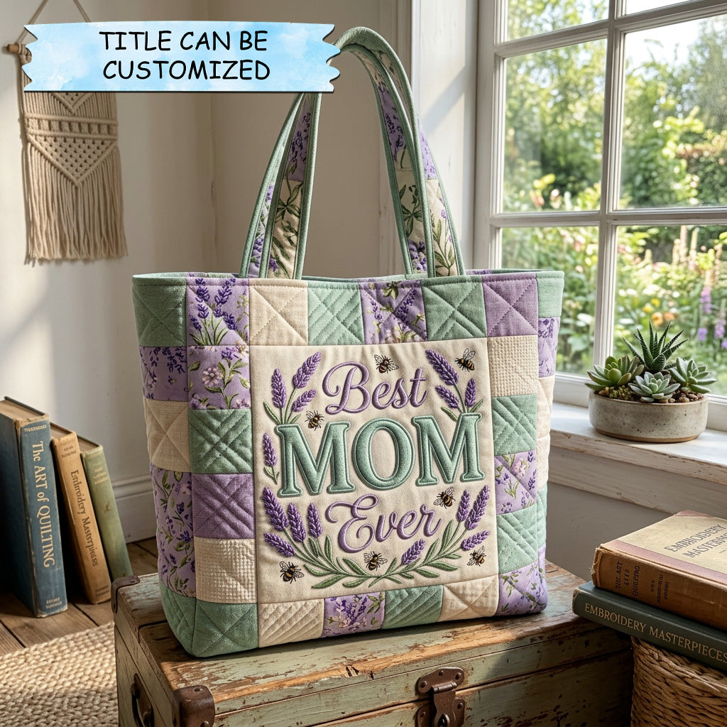 Tote Bag with Lavender and Blanket QTCUZ GFTOHD14586