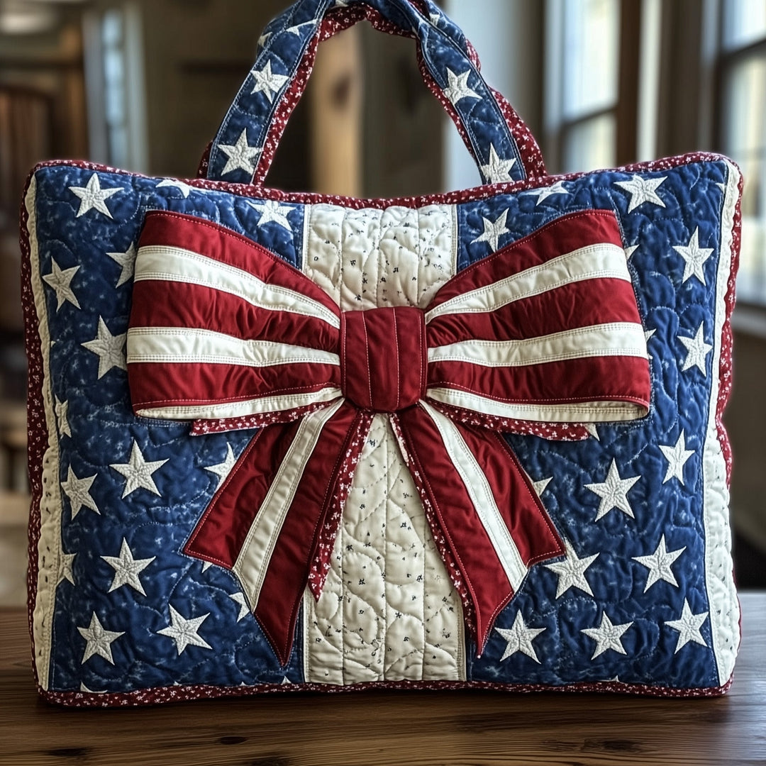 Patriotic Design Blanket Bag