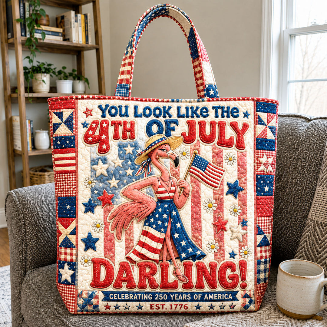 You Look Like a Flamingo on the 4th of July - Tote Bag GFTOHNL1135