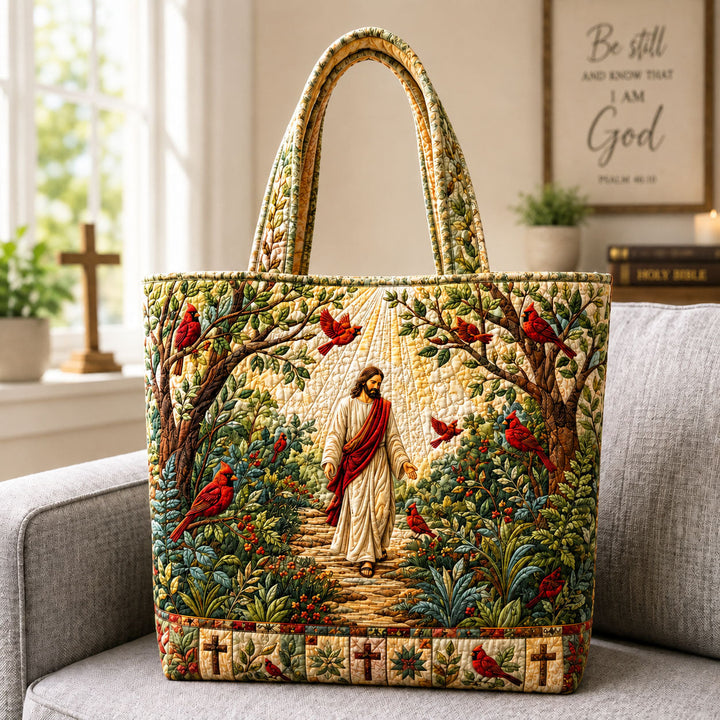 Jesus Embroidered Tote Bag - Model GFTOHNL2660