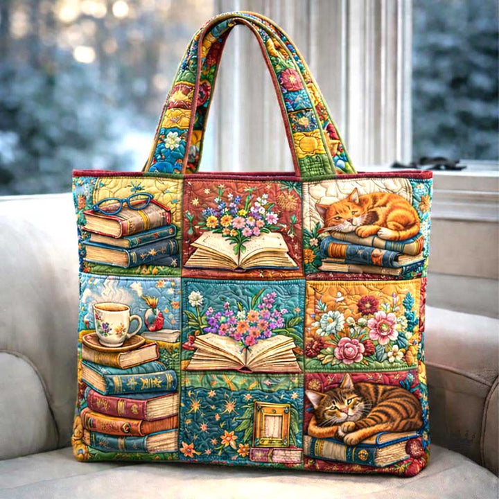 Tote Bag with Wildflower Embroidery GFTOMA10140