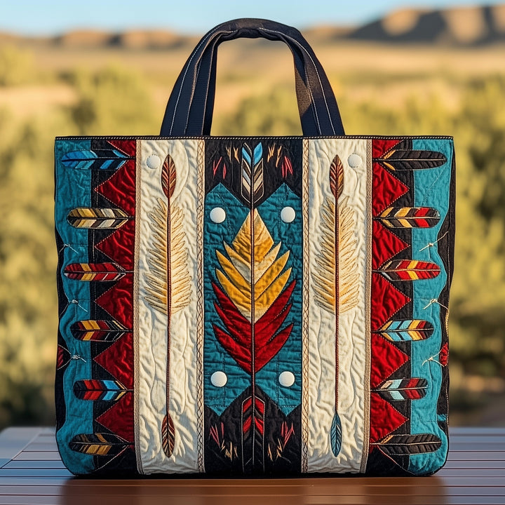 Tote Bag with Native American Embroidery GFTOMA1575