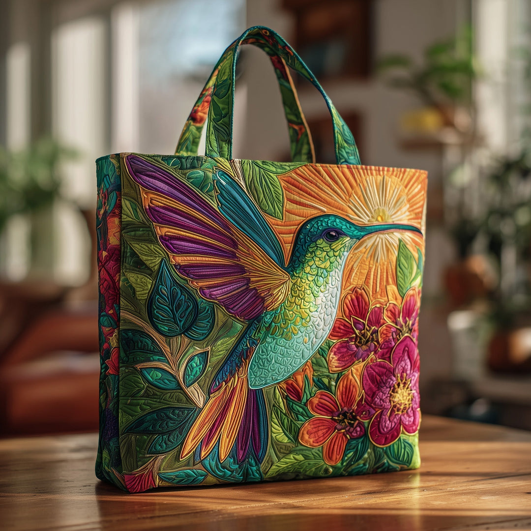 Tote Bag with Chameleon Embroidery GFTOMA1785