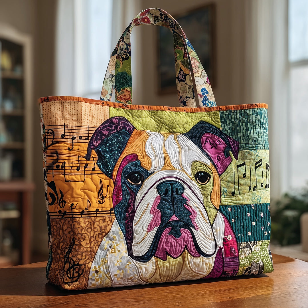 Bulldog Design Tote Bag GFTOMA1834
