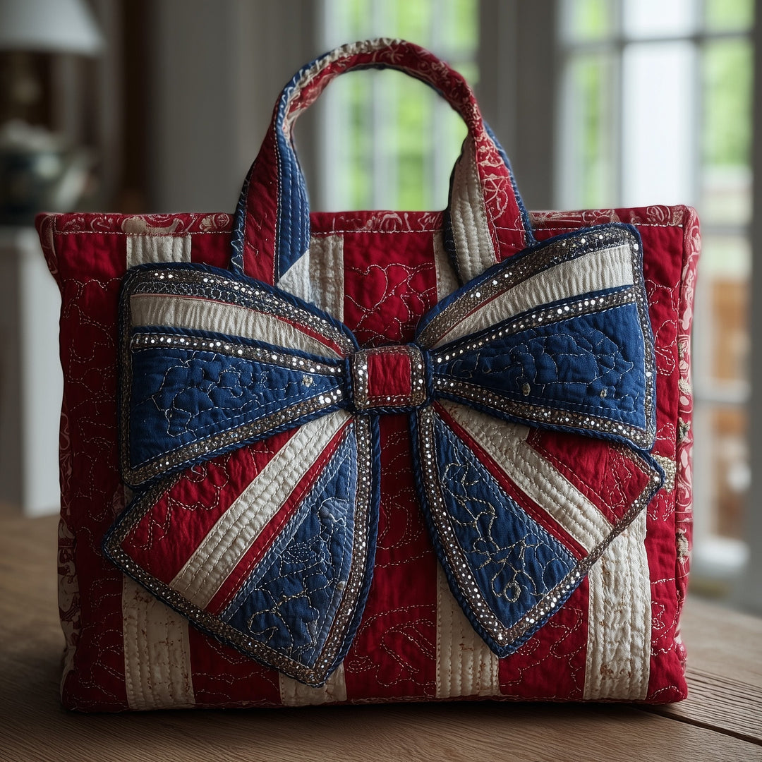 Patriotic Style Tote Bag with Embroidery GFTOMA2070