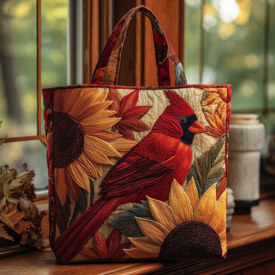 Autumn Hearts Embroidered Tote Bag GFTOMA2372