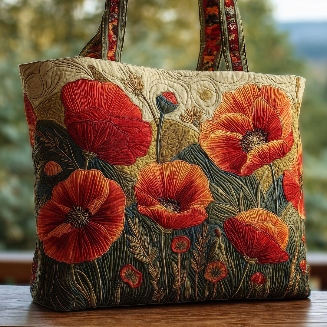 Tote Bag with Blanket Poppy - Code GFTOMA2521