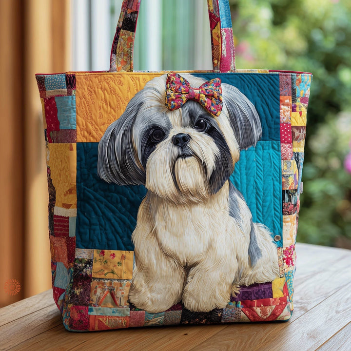 Shih Tzu Tote Bag with Blanket GFTOMA3756