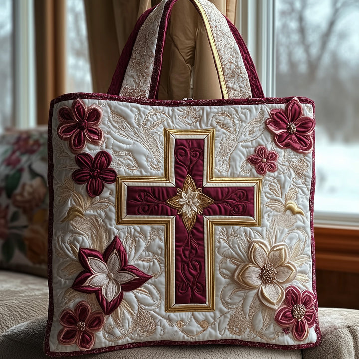 Tote Bag with Christian Embroidery GFTOMA4593