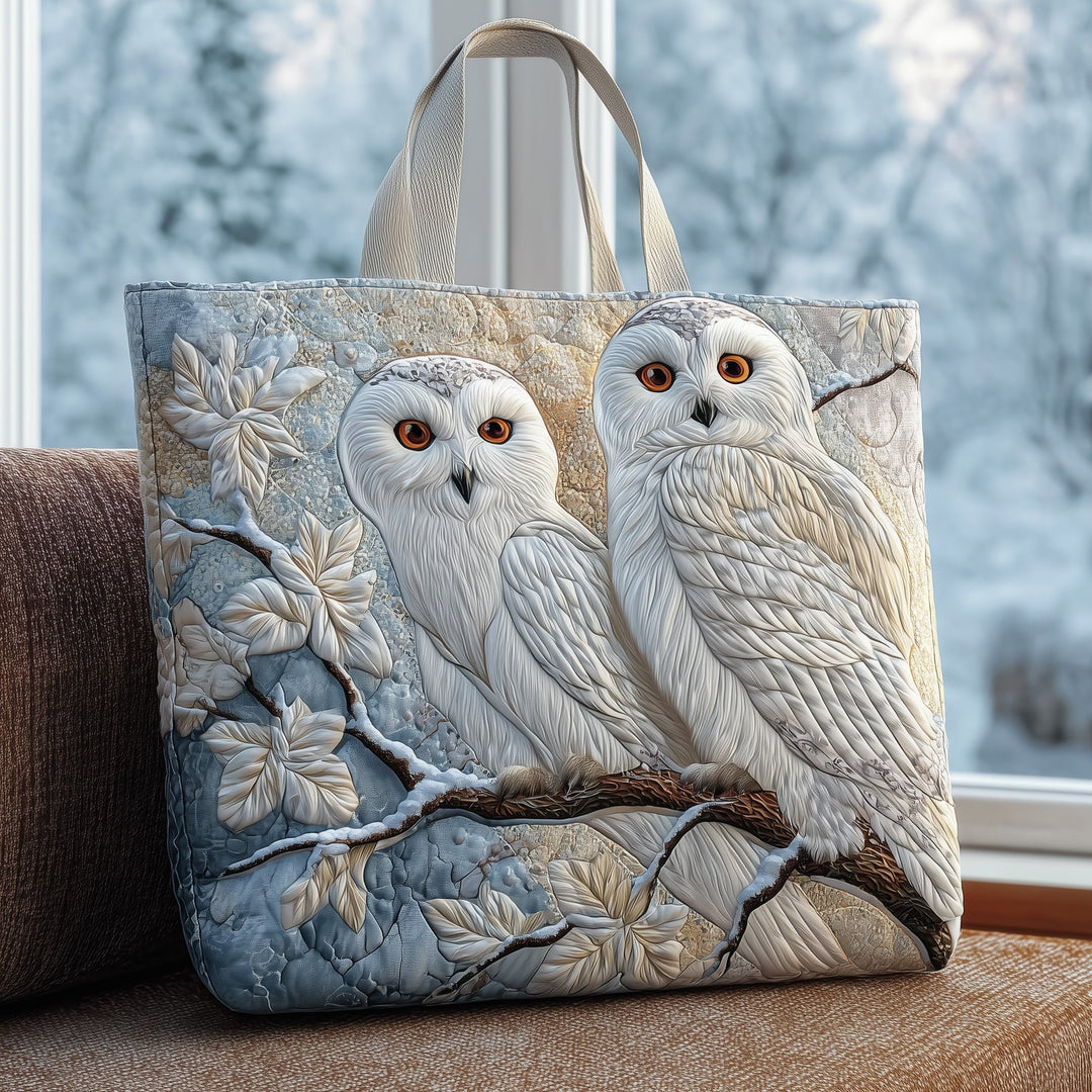Christmas Tote Bag with Bird Embroidery GFTOMA5086
